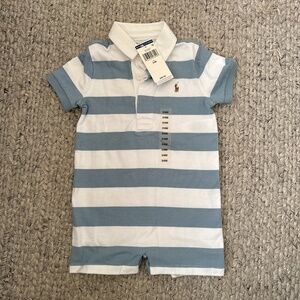 Ralph Lauren Boys Rugby Onsie (size 24 months)
